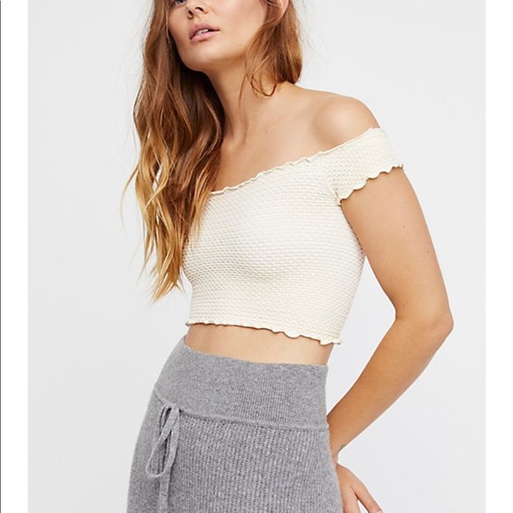 Free People Tops - Free people Smocked crop top